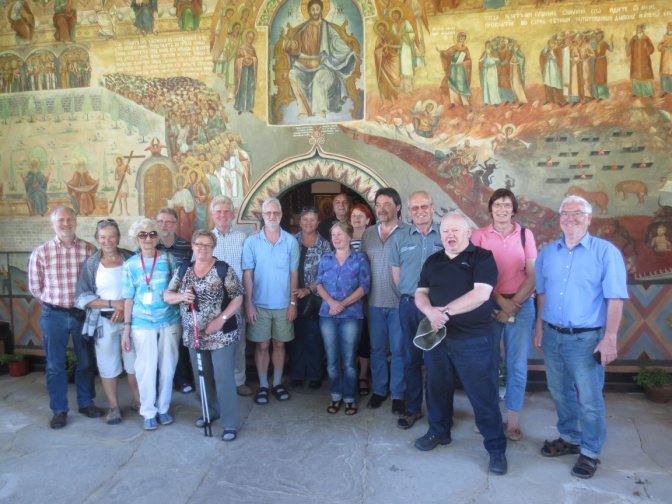 Die Reisegruppe der Bulgarienreise 2015 Die Reisegruppe der Bulgarienreise 2015